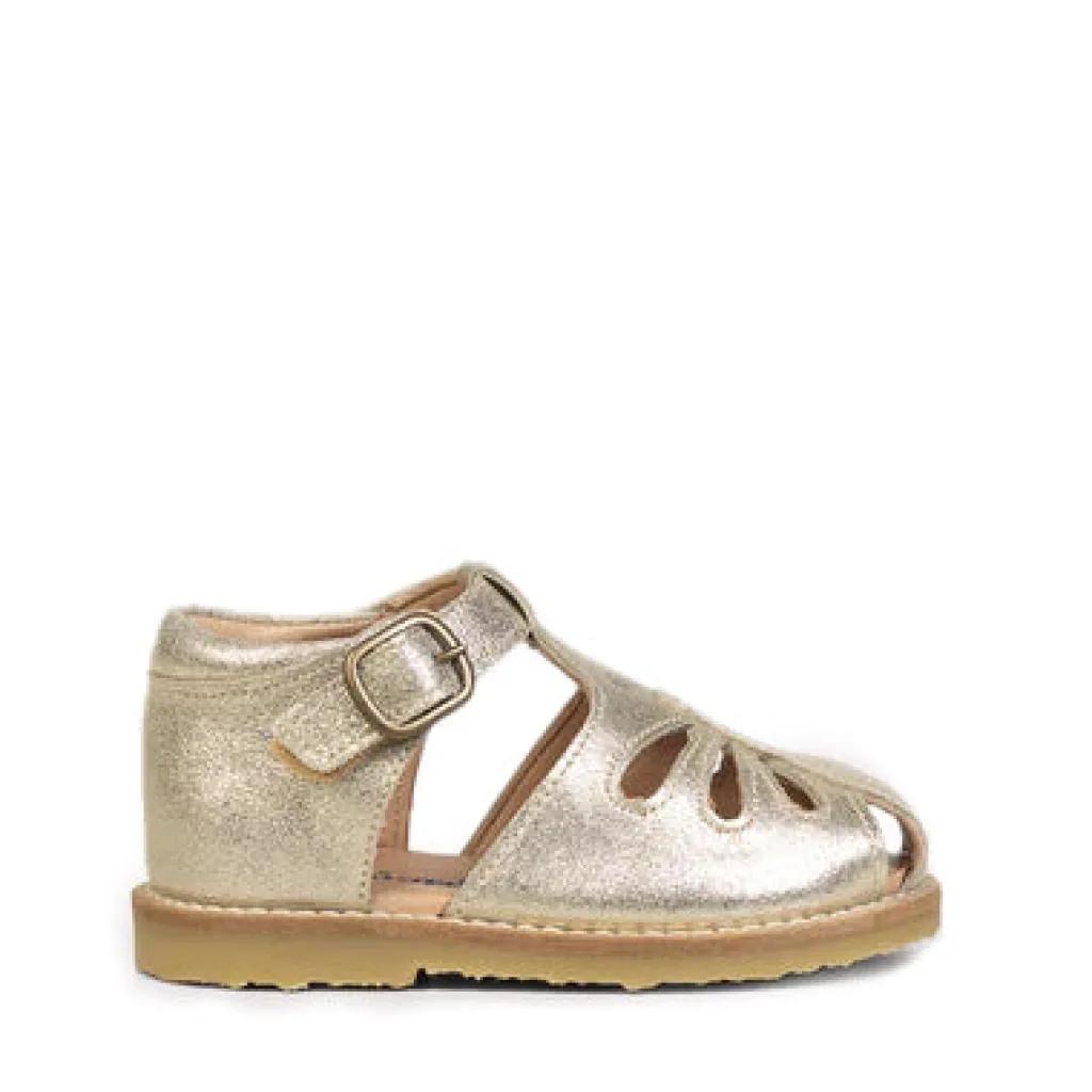 Petit Nord Gold Butterfly Baby Sandal Online