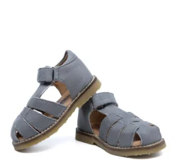 Petit Nord Pale Blue Gladiator Baby Sandal New