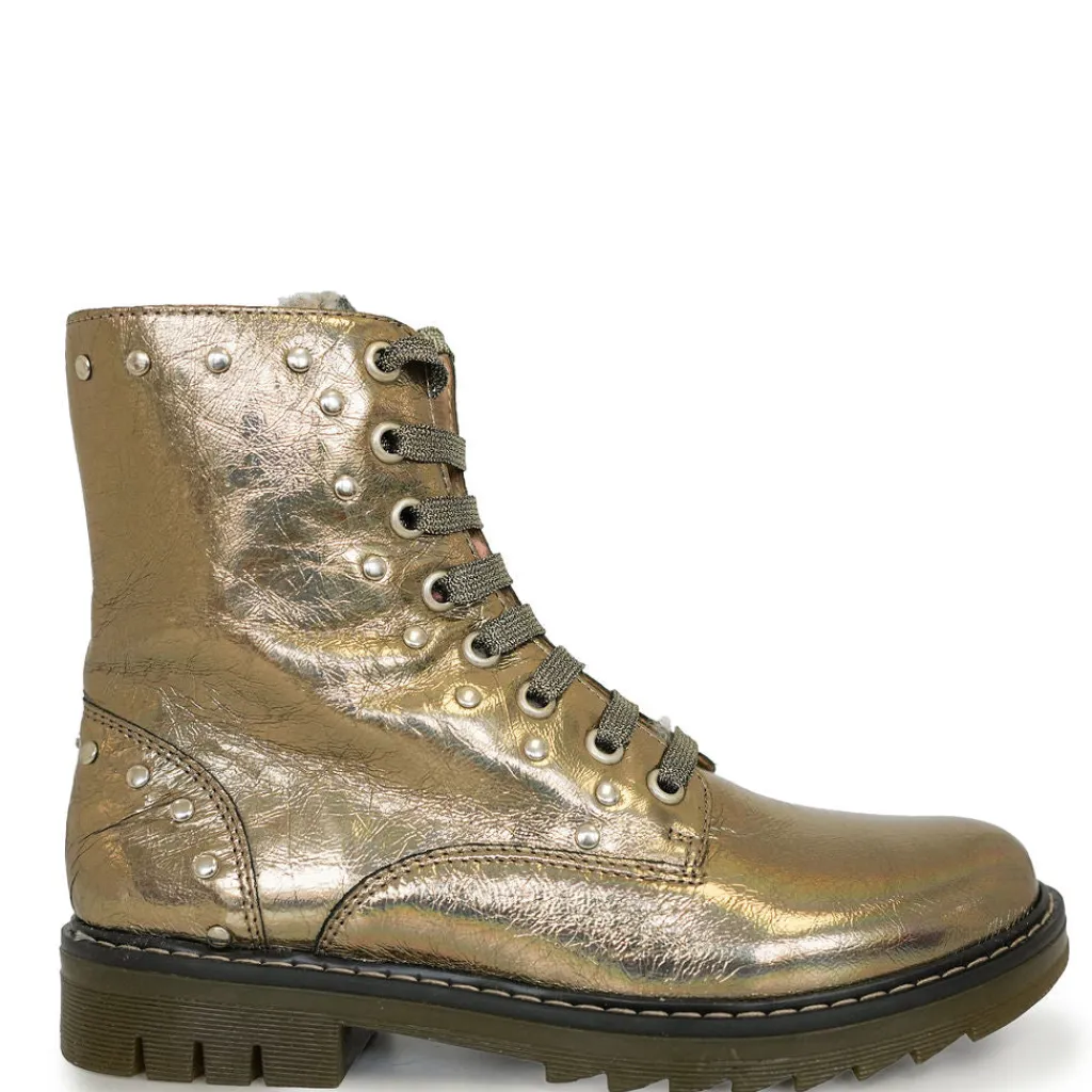 Pom D'Api Bronze Leather Boot Online