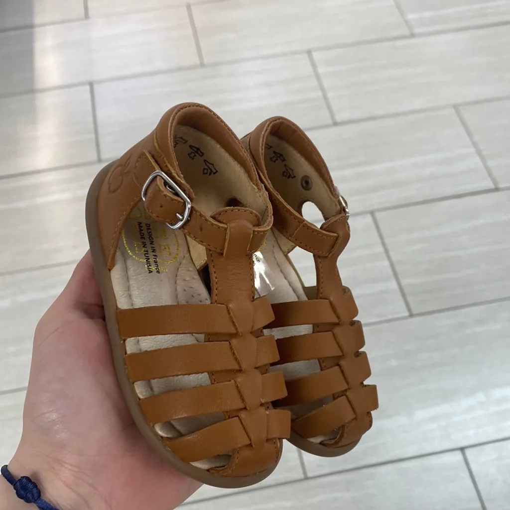 Pom D'Api Camel Gladiator Baby Sandal Best