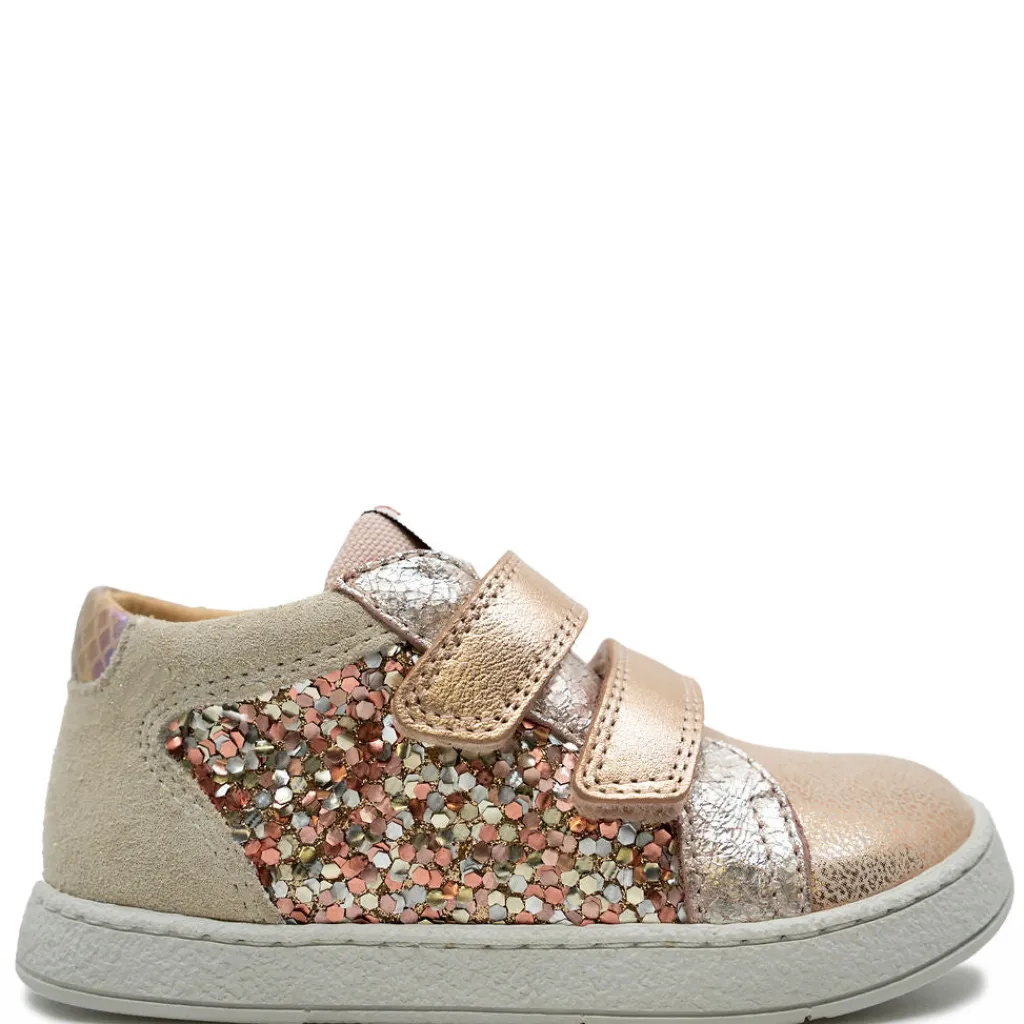 Pom D'Api Pink Glitter Baby sneaker Best
