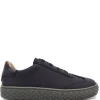 Porte Black and Olive Gum Elastic Sneaker New