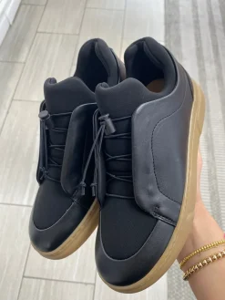 Porte Black Elastic Sneaker Hot