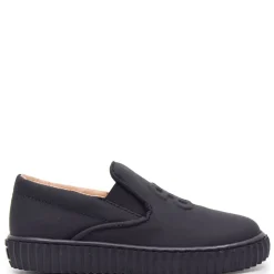 Porte Black Gum Logo Slip On Sneaker Outlet