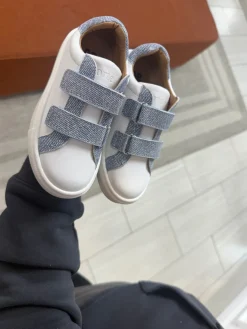 Porte Denim Velcro Sneaker Sale
