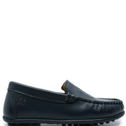Porte Navy Embossed Loafer New