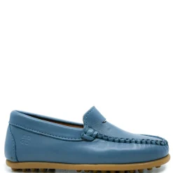 Porte Slate Blue Punchout Loafer Fashion
