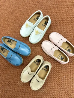 Porte Stone Taupe Punchout Loafer Online