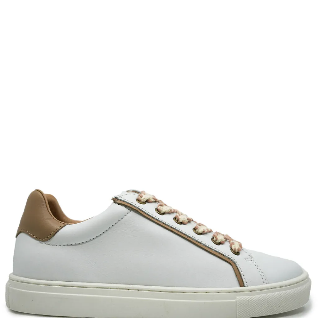 Porte White and Stone Zipper Sneaker Online