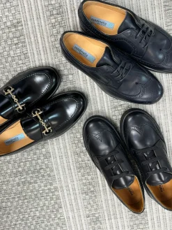 Rondinella Black Florentic Buckle Dress Shoe Online