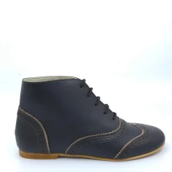 Sonatina Moca Wingtip Bootie Discount