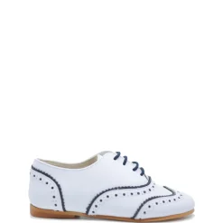 Sonatina White and Navy Wingtip Oxford Online