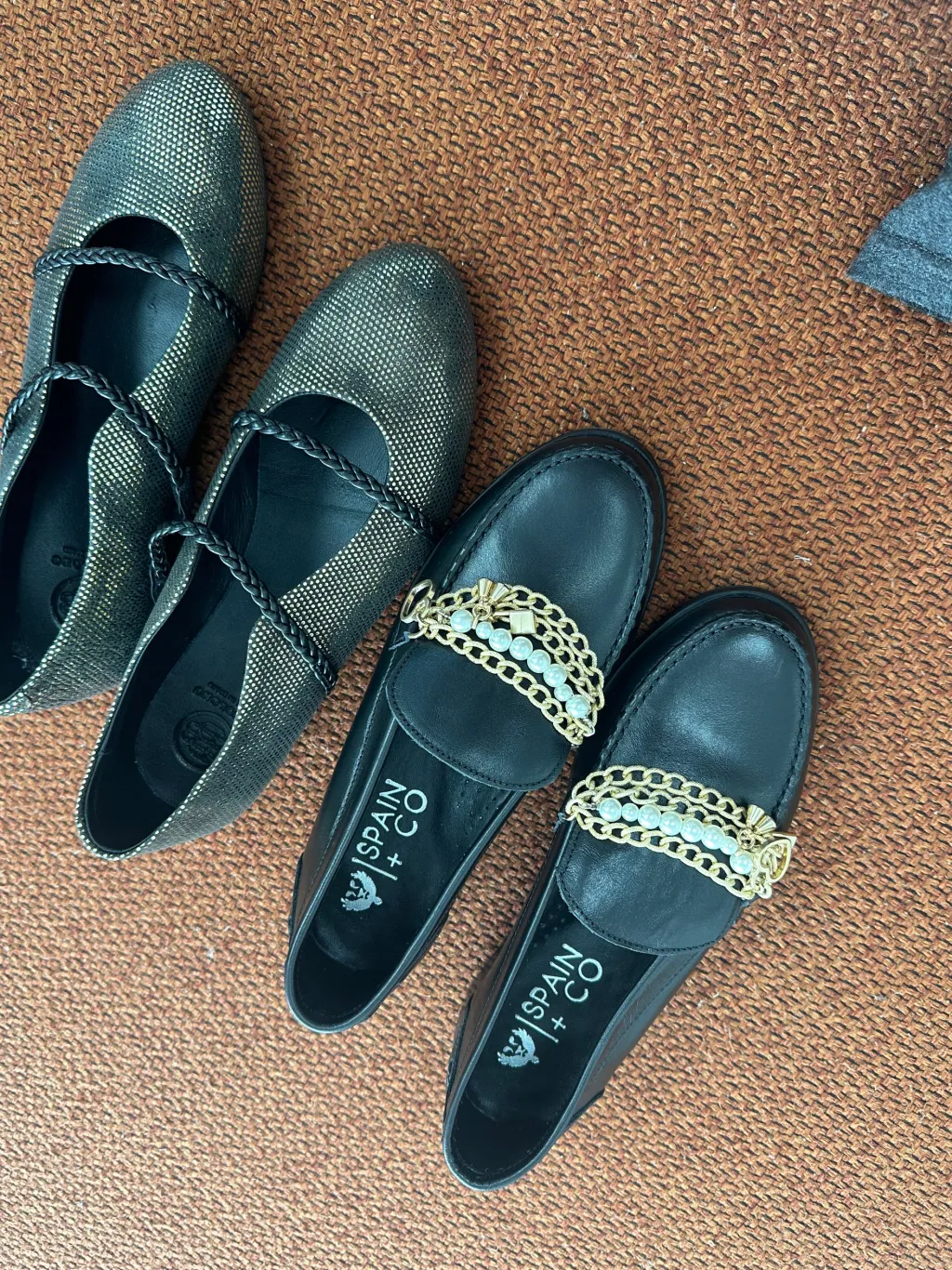 Spain+Co Black Multi Chain Loafer Fashion