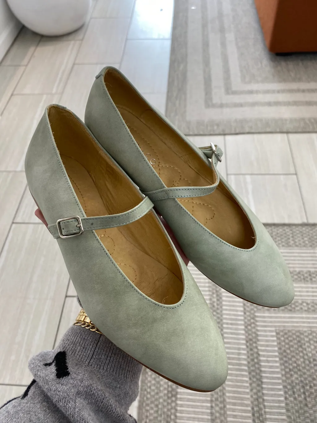 Spain+Co Jade Strap Flat Clearance