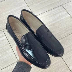 Spain+Co Navy Florentic Penny Dress Shoe Fashion