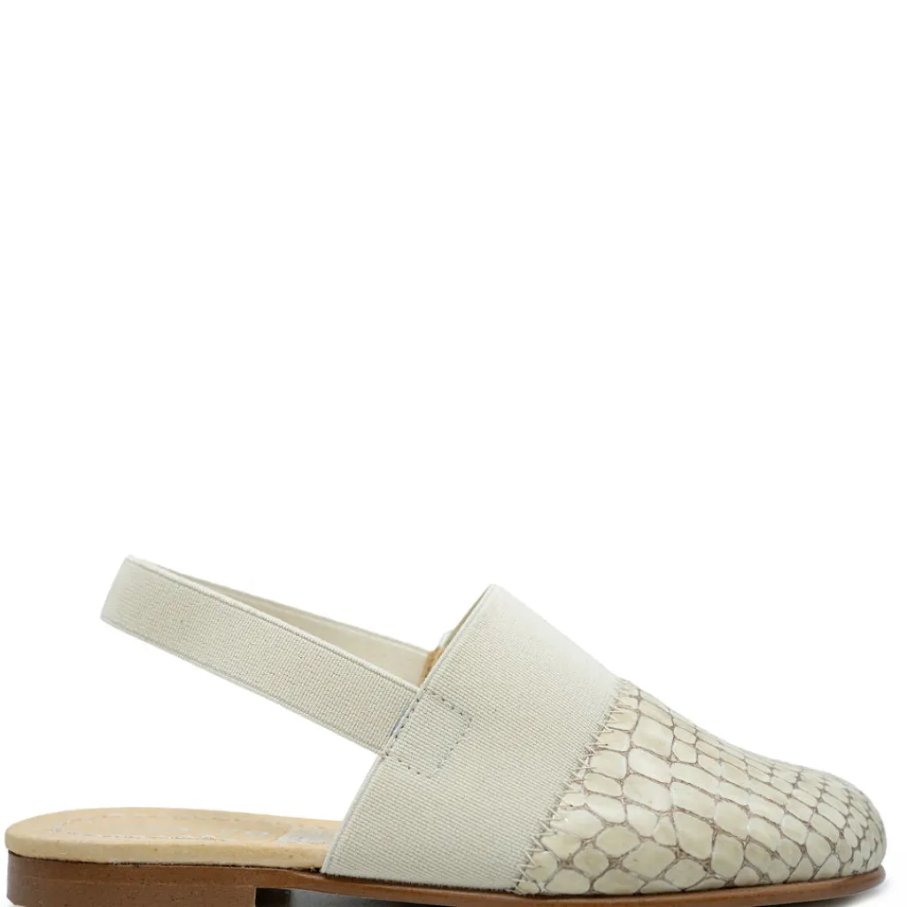 Spain+Co Patent Croc Elastic Slingback Clearance