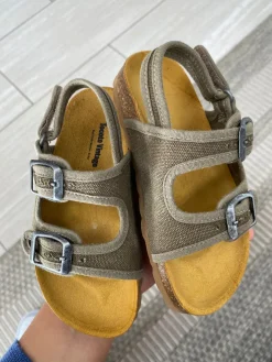 Tocoto Vintage Tocoto Gray Terry Slide Sale