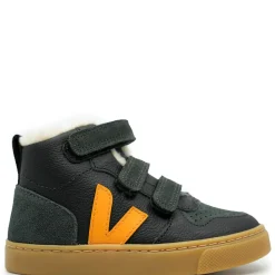 Veja Black Ouro Fur Hi Top Sneaker New