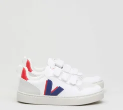 Veja Cobalt Red Velcro Sneaker Online