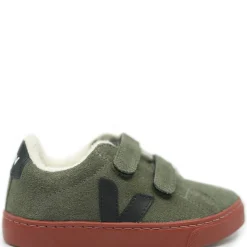 Veja Hunter Suede Fur Velcro Sneaker New