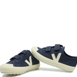 Veja Marine Pierre Canvas Velcro Sneaker Outlet