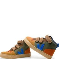 Veja Multico Mud Paros Suede Hi Top Sneaker New
