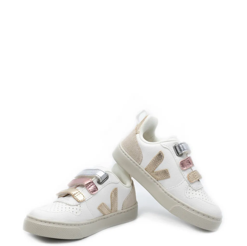 Veja Multico Shiny Velcro Sneaker New