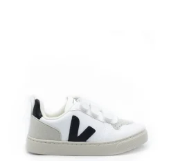 Veja White and Black Velcro Sneaker Fashion