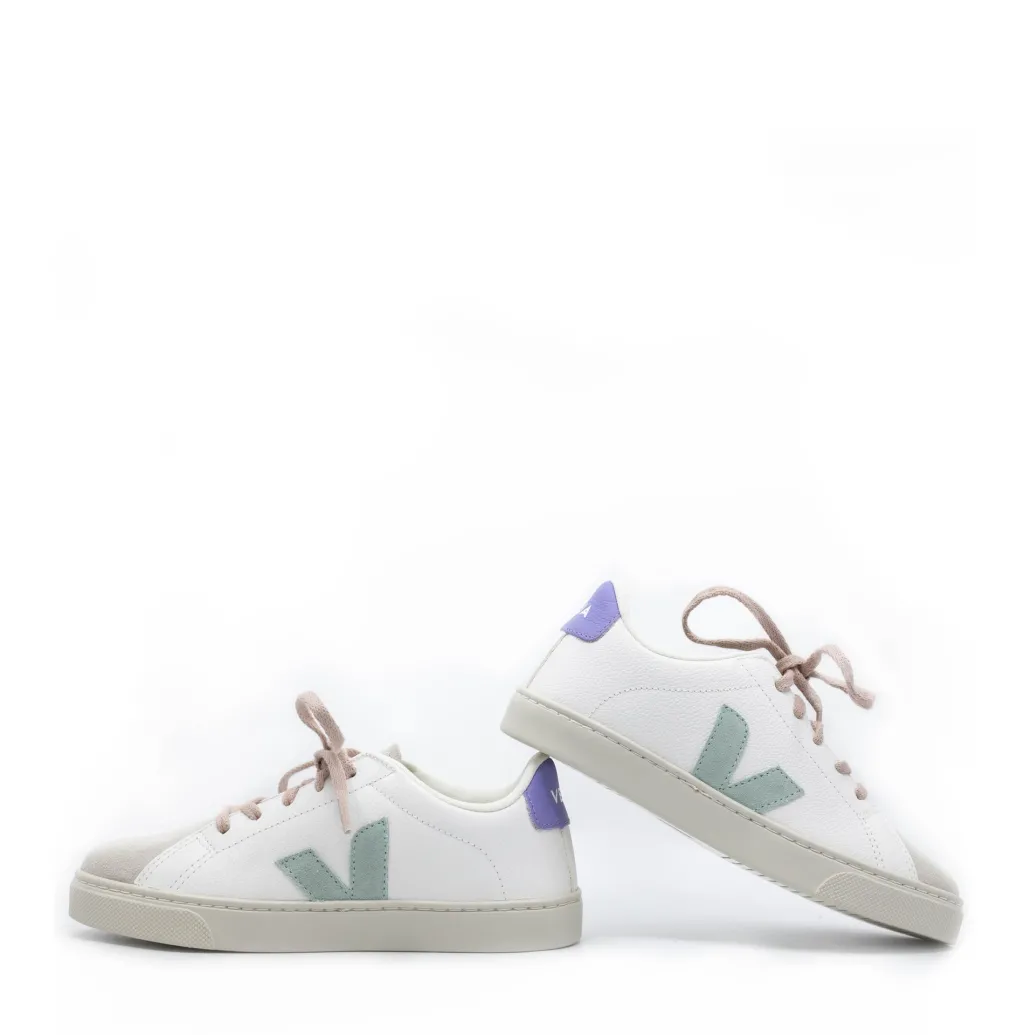 Veja White Matcha Lavander Lace Sneaker Sale