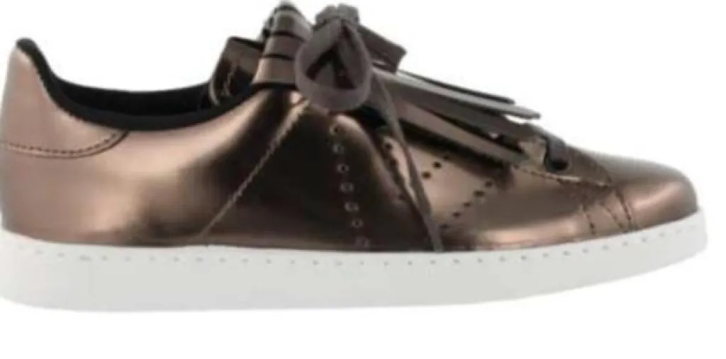 Victoria Bronze Fringe Sneaker Discount